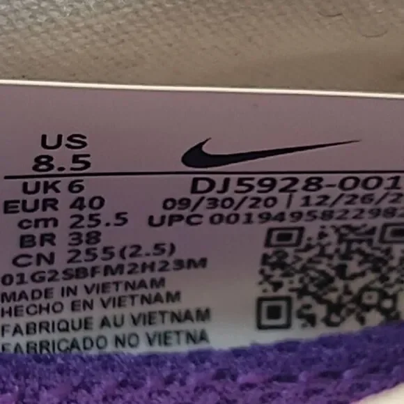 Nike Wmns React Infinity Run 2 'White Gradient' Size 8.5 - Picture 12 of 12